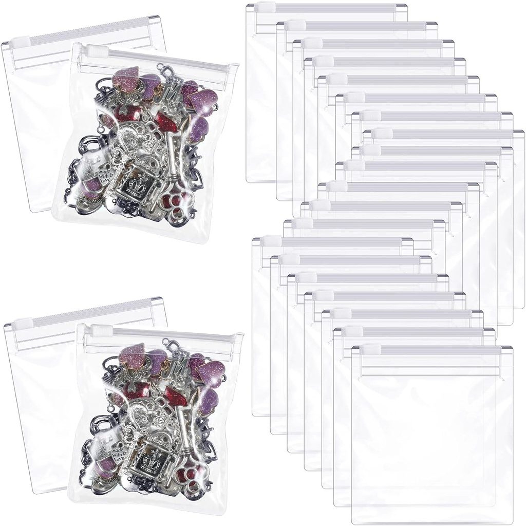 丸薬の袋はジッパーの丸薬の袋の再使用可能な丸薬のバギーを取り除きます 明確なプラスチック丸薬袋 タラのレバー オイル、丸薬および小さい項目(36部分)のためのスライド ロックが付いている自己のシーリング旅行薬のオルガナイザーの貯蔵