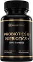 女性または人のプロバイオティクス60BN CFU LactobacillusのAcdophilus Bifidobacterium LactisのためのProbioticsおよびPrebioticsは米国で作りました