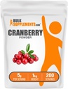 BulkSupplements.comクランベリーパウダー - 女性&男性のためのクランベリーサプリメント、エアドライクランベリー - 無添加&グルテンフリー、サービングあたり5g、1kg(2.2ポンド)(パッケージ1)