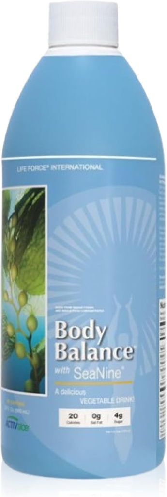 Youngevity Body Balance Land & Sea Plant Based Nutrition - Sea Vegetables, Kelp, Nori, Honey, Aloe Vera, and More - 75+ Nutrients w/Vitamins, Minerals, Amino Acids - (32 Fl Oz) (1)