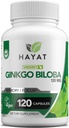 HAYATビタミンビーガンジンクゴビロバ - サービングあたり余分な強度500 MG、サポート脳機能&メモリサポート、認定ハラール、120カプセル、米国製