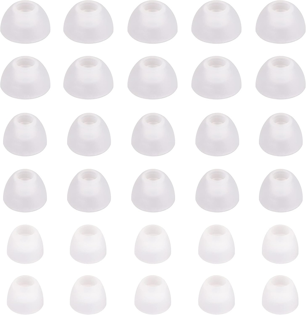 Replacement Domes for RCA OTC Hearing Aids – 30-Pack; 10 Small, 10 Medium, 10 Large; Compatible with RCA OTC Behind-The-Ear (RSH05) and RCA OTC in-Ear (RSH20) Models