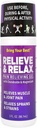 Relieve & Relax Pain Relief Roll On - Extra Strength, Fast Action, Mess-Free Topical Analgesic - Soothe Sore Muscle & Joint, Back, Knee, Foot, Hand Pain Relief - HSA/FSA Eligible - 3 Fl. Oz, 1-Pack