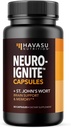 記憶および焦点のためのNeuroIGNITEの頭脳の補足- 30の計算-Bacopa、Ginkgo Biloba、St. John's Wort、Phosphatidylserine -非GMOのカプセル、1か月の供給が付いているNootropicsの頭脳サポート補足