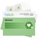 PatchAid D3 Topical パッチ30日の供給