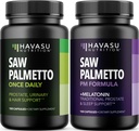 HAVASU NUTRITIONナイトタイムはMelatonin(60人分)とPalettoカプセル(100人分)を併用