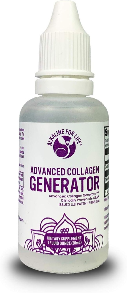 Advanced Collagen Generator – Hair, Skin & Nails Supplement 3-Month Supply - Silicon and Choline for Radiant Beauty from Within
