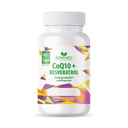 CoQ10強力な酸化防止剤(カプセルCoq10+Resveratrol)