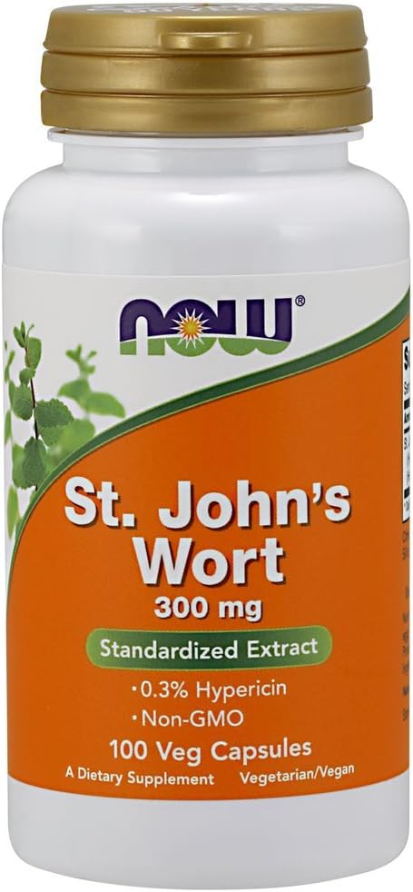 Now Foods St. John's Wort 300mg 100 Vcaps