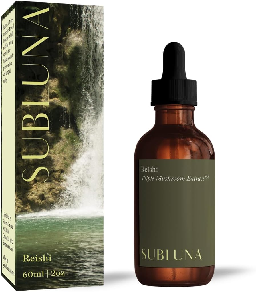 Reishi のきのこの三倍のエキスのチンキ–免疫サポート、圧力救助及び気分のバランスの補足–強力な適応物質–気分及び弛緩のための最高の効力の液体低下