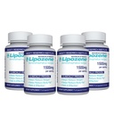 Lipozeneの食事療法の丸薬-減量の補足-それぞれ30カプセルの4本のびん、合計120のカプセル!