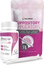 NutraBlastのホウ素酸の腟のSuppositories 600mgはApplicator、30のSuppositories及び15のアプリケーターと束ねます - Feminineの心配-米国製