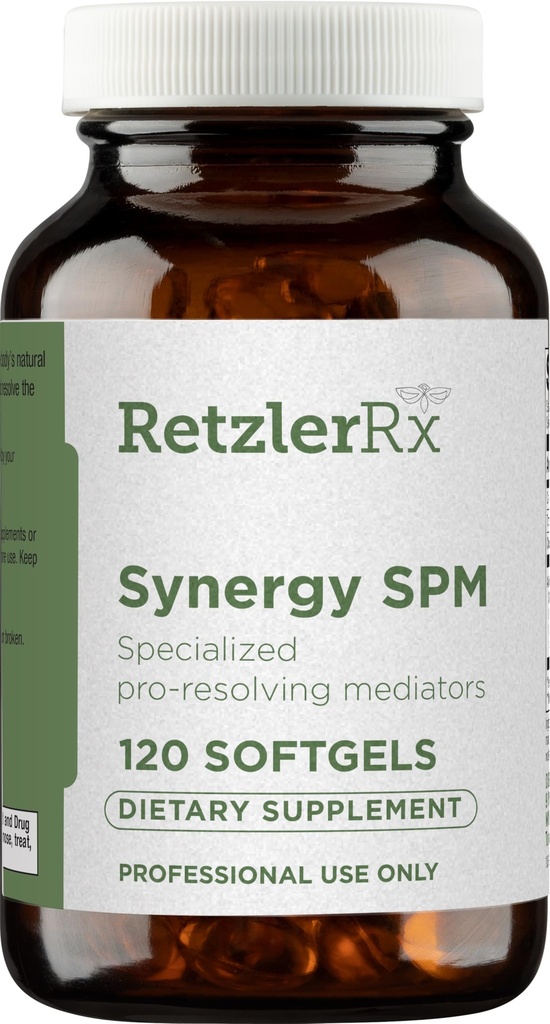 特化プロ解決メディエーター - RetzlerRx®によるシナジーSPM - SPMのジョイント・コンフォート、ティッシュヘルス&マイナー・ディカムリリーフ* - 非GMO - グルテンフリー - 120 Softgels