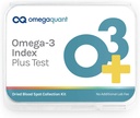 Omega Quant Omega-3 Index Plus Test Kit - Omega-3、Trans Fats、Omega-6:Omega-3 Ratios   オリジナルオメガ3血液検査キット