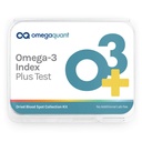 Omega Quant Omega-3 Index Plus Test Kit - Omega-3、Trans Fats、Omega-6:Omega-3 Ratios   オリジナルオメガ3血液検査キット