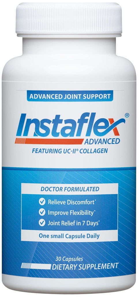 Instaflexの高度の共同サポート補足-タービン、ResveratrolのボスウェリアSerrataのエキス、BioPerine、UC-IIのコラーゲン- 30の計算