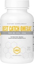NBIベストキャッチオメガ3|EPA + DHA for Heart|ベスト吸収 | 持続可能供給 | 燃油式 | 天然レモンセント | 120 Softgel Capsule