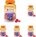 Emergen-C Kidz毎日の免疫サポート栄養補助食品、ビタミンCとビタミンBのビタミンと免疫サポート、ベリーバッシュ - 44カウント(5のパック)