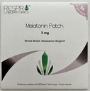 Resproの実験室の自然なMelatoninのパッチ、3のmg (パッチごとの)連続的な解放- 24のパッチ