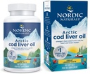 Nordic Naturals Arctic Cod Liver Oil、Lemon - 90 Soft Gels - 750 mg EPA&DHA - ハート&脳の健康、健康的な免疫、全体的なウェルネス - 非GMO - 30サービング
