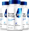 (3パック)Nerve Revive 360の補足、全面的なウェルネス、優れた方式、NerveRevive 360のビタミンのカプセルのためのすべての自然なNerveサポート(180のカプセル)