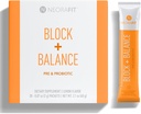 NeoraFit - Block+Balance Pre and Probiotic Powder - 毎日の使用、クレーブサポート、ビタミンC&Bブレンド、便利なスティックパック - 30カウント