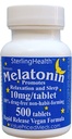 Melatonin 500の計算10mgの速い分解のビーガンの極度の強さ