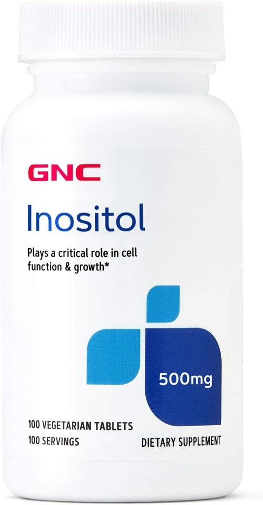 GNC Inositol 500mgの補足、サポート細胞機能および成長、100のサービング
