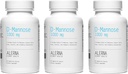 D-Mannose 1000 mg - 尿路の健康 - クランベリー濃縮物、有機ローズヒップ、アセロラ抽出物 - 60 ベジタリアンカプセル(パッケージ3)