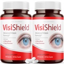 (2パック) 目の補足の丸薬のビタミン(120カプセル)のためのVisishieldの高度の視野の方式