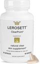 LEROSETT ClearPoint の反アクネの丸薬、油性皮及びブレイクアウトのためのホルモン及び嚢胞性のアクネの処置のための自然な補足。 60の帽子