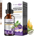 Totaria Liposomal Ashwagandhaの液体の低下、Silajit、Ginseng、マグネシウム、Soursop、L-Theanine、60mlの超強さのashwaの根のエキスの補足