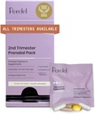 Perelel 2nd Trimester Prenatal Pack、マグネシウム、オメガ3、鉄&カルシウム、セカンドトリメスターウェルネス、大豆&グルテンフリー、非GMO、30デイリーピルパックのための栄養サポート