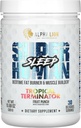 ALPHA LION Superhumanの睡眠の補足、夜時間の援助、筋肉回復、筋肉建築者及びゲイン、改善ボディ構成(30のサービング、フルーツ パンチの味)