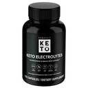 パーフェクト Keto 電解液 カプセル、グルテンフリー、マグネシウム、カルシウム、カリウム、ナトリウム、水和、エネルギー、回復および免疫サポート、不燃、120 のサービング