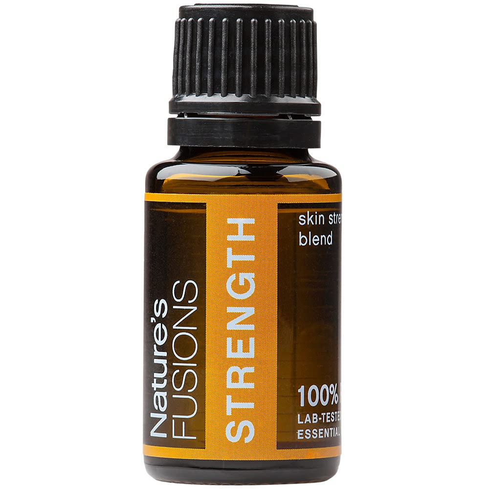 Nature's Fusions 強度、100% アロマセラピーと化粧水のための純粋な自然エッセンシャルオイルブレンド、.5 Fl Oz (パッケージ 1) (15 mL)