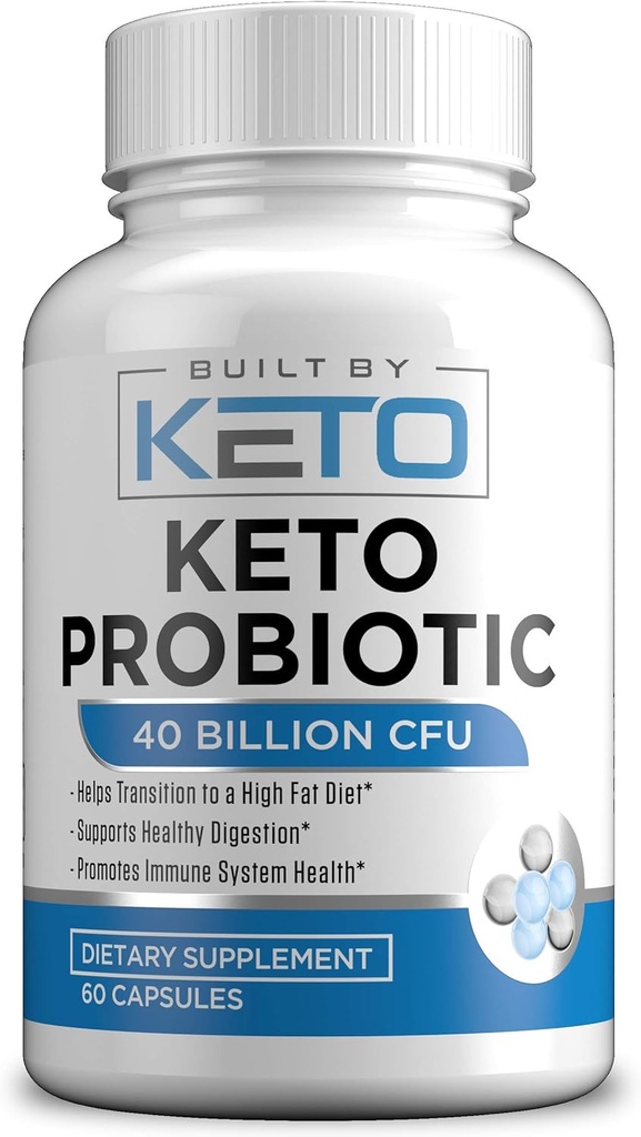 プレバイオティクスとケトのプロバイオティクス - 消化器&腸の健康 - オカソリの便秘、Diarrhea、ガス&ブロッティング - 女性&男性のためのプロバイオティクス - ケトゲンダイエットプロバイオティクス - 60カプセル