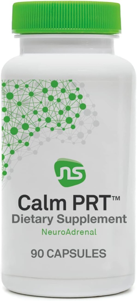 NeuroScience Calm PRT - Rhodiola Rosea Adrenal Health Supplement to Support Sleep, Mood, Regulate Stress + Help Anxiousness - Sleep Supplement with Glycine, タウリン, コルチゾール (90カプセル)