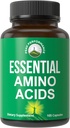 All 9 Essential Amino Acids Supplement. Capsules with 3X More Leucine for Muscle Recovery, Growth. EAA Supplement Better Than BCAA/BCAAS Branched Chain Aminos Acid. USA Tested EAAs for Men + Women