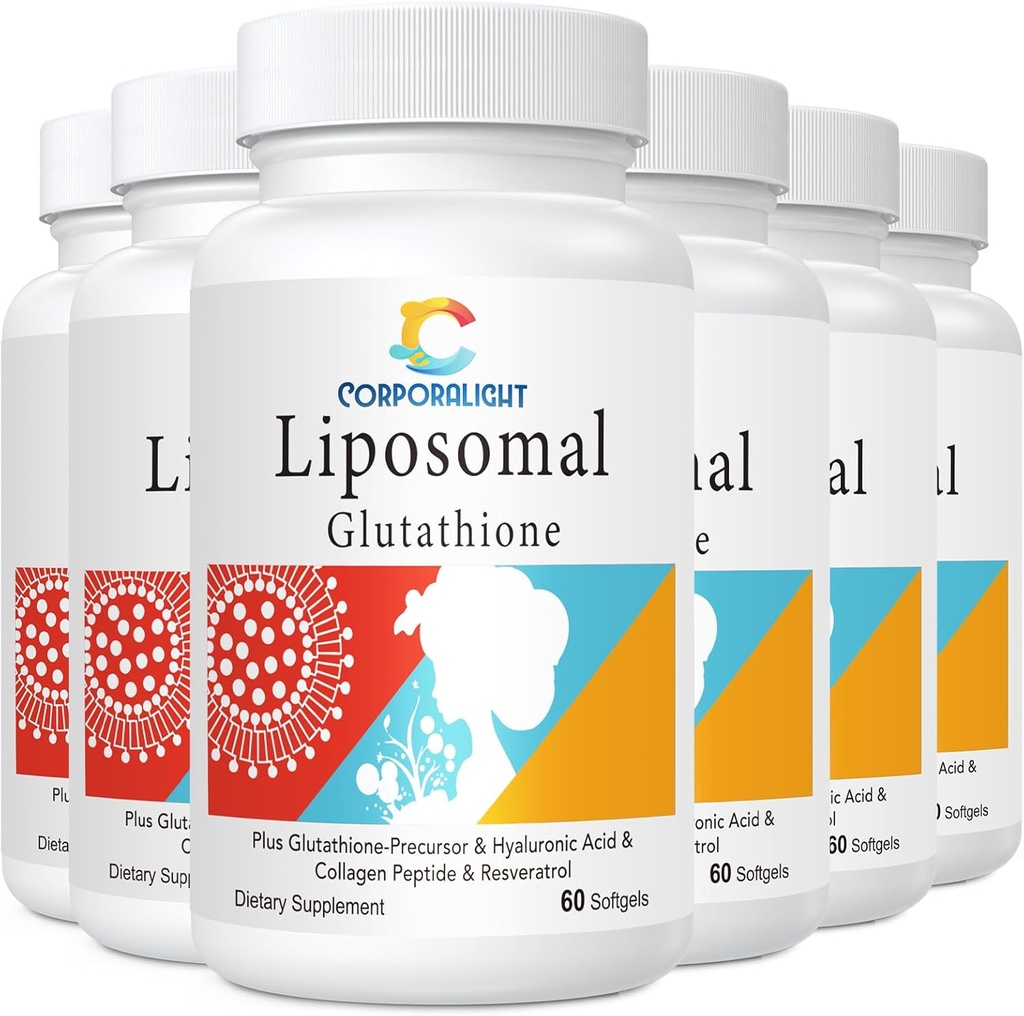 LiposomalのグルタチオンのSoftgels、高められた吸収 - Liposomal配達、活動的な形態L-グルタチオン、セルラー、免疫機能及びレバーの解毒、酸化防止方式、グルテンフリー、360のSoftgelsで豊富な