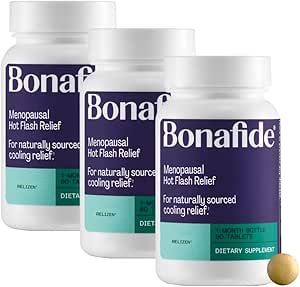 ボナフィドの信頼 Menopausalホットフラッシュ&ナイトスウェットからの救済。 — 3ヶ月の供給(180錠)
