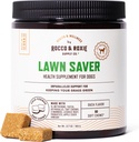 Rocco & Roxie Dog Urine Neutralizer for Lawn, Green Grass Savers for Dog Urine Pee Spot, UTI Health & Bladder control Supplement with D-Mannose, Apple Cider Vinegar & DL-Methionine, 90ct ソフト咀嚼