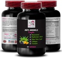 アルファリポ酸サポート - ANTI-WRINKLE COMPLEX - アロエベラリーフの利点、コラーゲンブースト、グリーンティーリーフエキス、グレープシードパワー、グリーンコーヒー豆の利点、ヒアルロン酸1ボトル60キャップ
