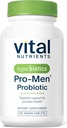 Hyperbiotics Vital Nutrients Pro Men Probiotics | ヴィーガン・アドバンスト・プロバイオティクス・フォー・メン | 臨床的に前立腺の健康、消化バランス、腸の健康のために勉強* | グルテン、酪農場、大豆フリー | 60錠