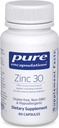 Pure Encapsulations Zinc 30 mg - Supplement for Immune System Support, Growth and Development, and Wound Healing* - with Zinc Picolinate 30 mg - 60 Capsules