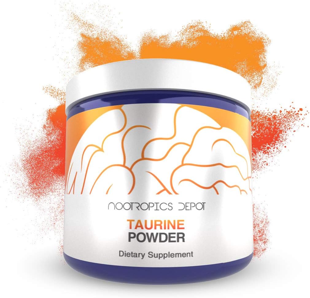 Taurine Powder | 500 Grams | Amino Acid Supplement | Supports Healthy Metabolic Function, Cardiovascular Health, and Healthy Stress Levels