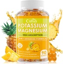 マグネシウム グリシナート ガミー 500mg | リラックス カルム マグネシウム ガミー | 砂糖フリー | グルテンフリー | グルテンフリー | ヴィーガンフリー | ヴィーガンフレンドリー