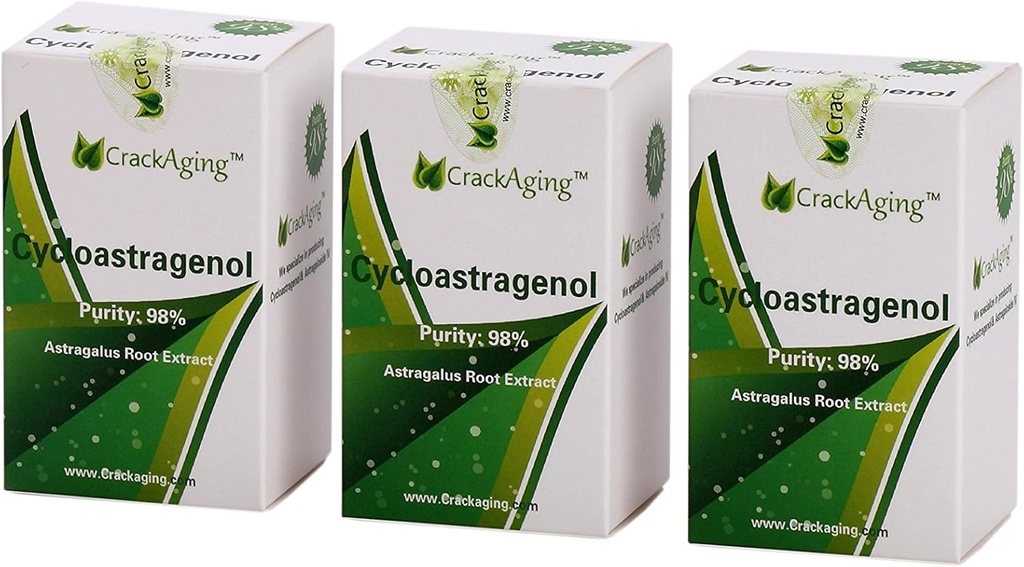 3本のびんの超吸収のCycloastragenol 98% 5mg 360のカプセルを反老化及びTelomeraseの活発化の長期健康の補足割れること