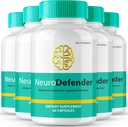 Neuro Defender 脳は、記憶と焦点のカプセルのためのサプリメント NeuroDefender 高度なフォーミュラ 脳の健康サポート 丸薬、余分な強度の Nootropics Neuro Defender すべての自然なレビュー (5 パック)