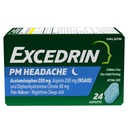 頭痛の救助、アセトアミノフェン250mg、アスピリン250mg、Diphenhydramineのクエン酸塩38mgの痛みのレバー、夜間睡眠援助、24の計算のためのエクスペドリンPM